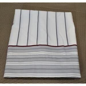 Cannon Pillowcase King Striped 60% Cotton Percale USA